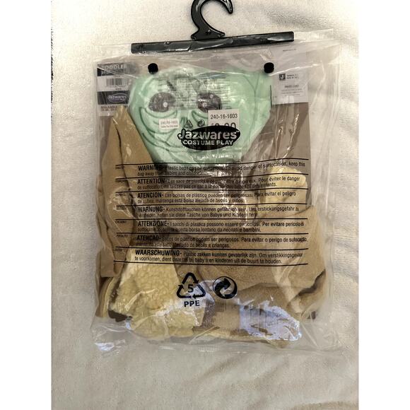 Star Wars Mandalorian Grogu Toddler Costume | Size 2T - 3T - Picture 3 of 4